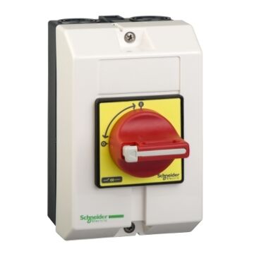 BEH. IP65 RODE DRAAIBEDIENING ACCESS. VARIO V02-2-SCHNEIDER