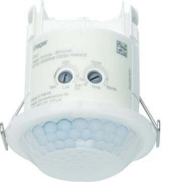 Bewegings-/Melder Knx 360° Inbdetectie Ø 10 M-HAGER