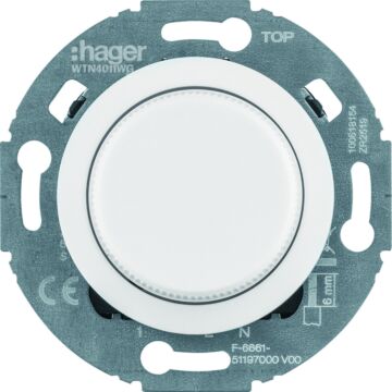 Bijpost Universele Draaidimmer Comfort 1930 Pwit-HAGER