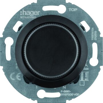 Bijpost Universele Draaidimmer Comfort 1930 Zw-HAGER