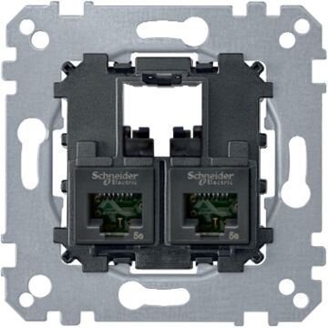 BINNENWERK 2 x RJ45 CAT 6 UNSHIELDED-MERTEN