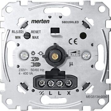 BINNENWERK DRAAIDIMMER LED 400W-MERTEN