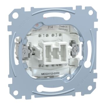 BINNENWERK TWEEPOLIGE SCHAKELAAR 10A/AC 250V-MERTEN