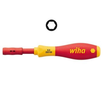 Bitschroevendr. SoftF SlimV Elec 1000V VDE 6mm-WIHA