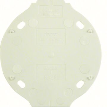 Bodemplaat, Brandwerend, 1-V, Serie 1930 Polarwit-HAGER