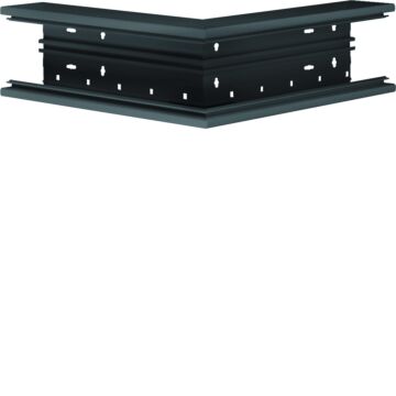 Br65 Bodemprofiel Buitenhoek 68X100 Mm, Zwart-HAGER