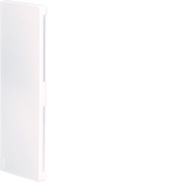 Br65 Eindplaat 68X210Mm 2X80Mm Hal.Vrij Verk.Wit-HAGER