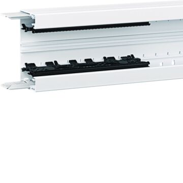 Brn65 Bodemprofiel 68X130 Mm Pvc, 2 M, Verkeerswit-HAGER