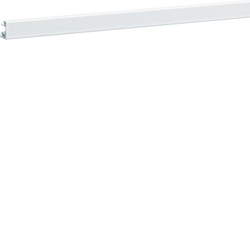 Brn65 Zijdeksel Goot 65X130 Mm Pvc 2M Verkeerswit-HAGER
