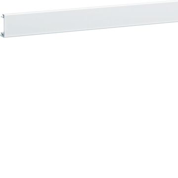 Brn65 Zijdeksel Goot 65X170 Mm Pvc 2M Verkeerswit-HAGER