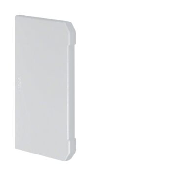Brn, Eindplaat Voor Goot 70X110 Mm, Lichtgrijs-HAGER