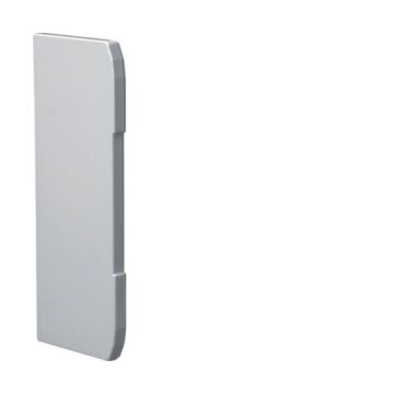 Brn, Eindplaat Voor Goot 70X170 Mm, Lichtgrijs-HAGER