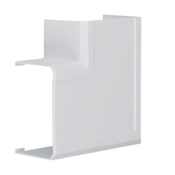 Brn, Vlakke Hoek Voor Goot 70X110 Mm, Lichtgrijs-HAGER
