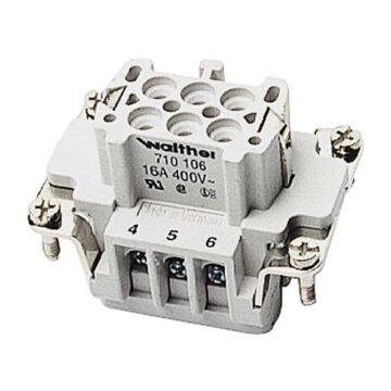 Buscon B6 0,5-2,5qmm schr m 710106-WALTHER