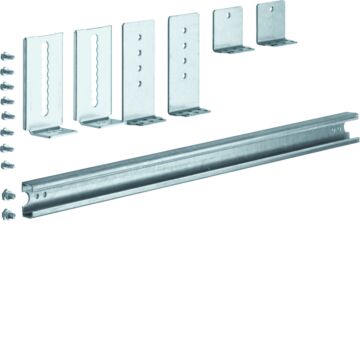 C-Profiel Met Verdiepsbeugels, 2 Velden 500 Mm-HAGER