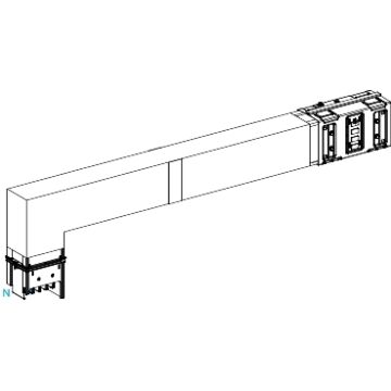 CANALIS ELLEBOOG OMLAAG A M TO M BRANDSCHERM 1000A-SCHNEIDER
