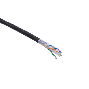 Cat6A buitenkabel perm F/UTP-afscherming PE mantel-GRAYLE