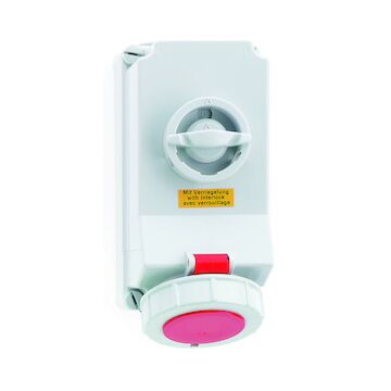 CEE OPB. WCD AFSCHAKELBAAR 5P 16A 6H IP67-BALS