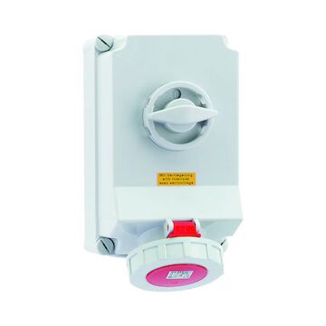 CEE OPB. WCD AFSCHAKELBAAR 5P 63A 6H IP67-BALS