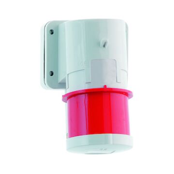 CEE OPB.TOESTEL WCD+KLEP 5P 32A 6H IP44-BALS