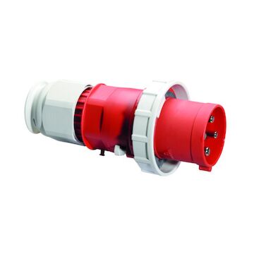 CEE STEKER 4P 125A 6H IP67-BALS