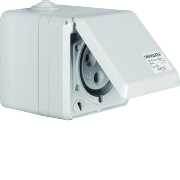 Cee Wcd Met Klapd. 3-Polig 32 A, Opbouw-HAGER