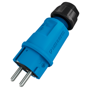 Contactstop 16A 2P+A 230V IP54 SCHU BL-MENNEKES