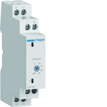 Controlerelais Fasebewaking 3P(N) 1W-HAGER