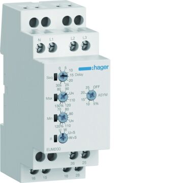 Controlerelais Multi 1Pn/3P(N) 2W-HAGER