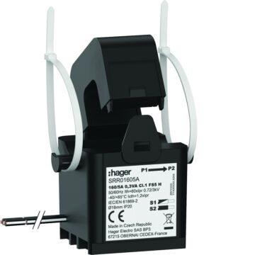 Deelbare Stoomtransfor Sc1 18Mm 160/5A 0,3 Va Kl 1-HAGER