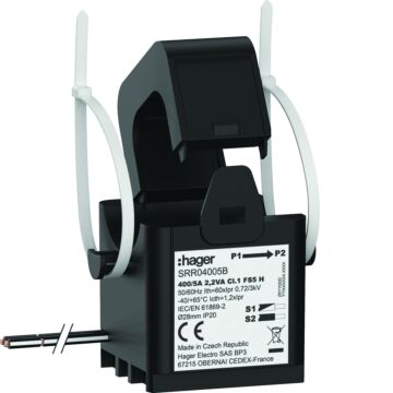 Deelbare Stoomtransfor Sc2 28Mm 400/5A 2,2 Va Kl 1-HAGER