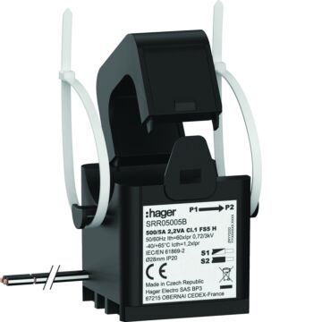 Deelbare Stoomtransfor Sc2 28Mm 500/5A 2,2 Va Kl 1-HAGER