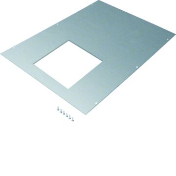 Deksel Bkf/Bkw 600X800Mm Gestanst Q12 244X244Mm-HAGER