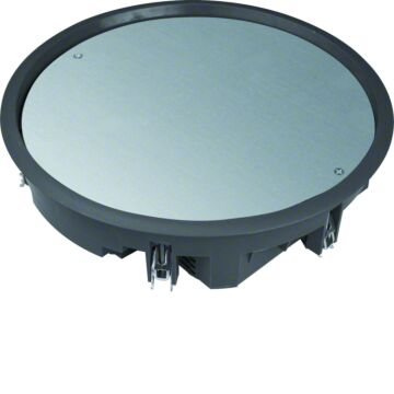 Deksel R10 Rondx275Mm Zwart 12Mm Vloerafdekking-HAGER