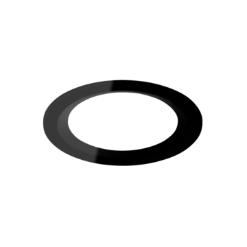 Designring tbv KNX plaf.sens. zwart-JUNG