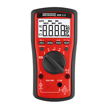 Digitale Multimeter TRUE RMS MM 2-2-BENNING