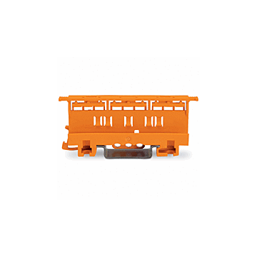 DIN-RAIL ADAPTER VOOR 2 3 EN 5 DRAADS KLEM 4MM2-WAGO
