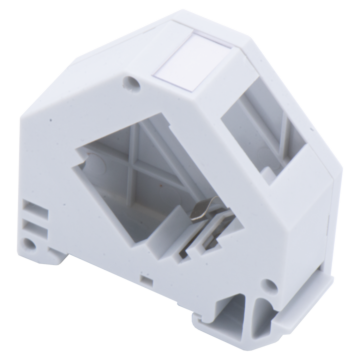 Din Rail Mountain 1 Port Stack Grey-GRAYLE