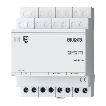 Din-rail voedingseenheid v. weerstation-JUNG