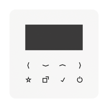 Display CD500 alpine wit voor DAB+-JUNG