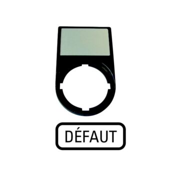 Drager, +schild, DEFAUT-EATON