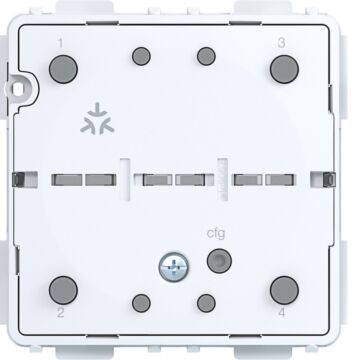 Drukkn Batterij Koppelbaar 4-Voudig Opbouw Ax/Cx-HAGER