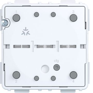 Drukknop, Koppelbaar, 2-Voudig, A.X/C.X-HAGER