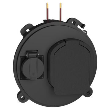 DUBBEL WANDCONTACTDOOS EVLINK PRO AC 1-FASE T2-SCHNEIDER