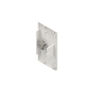 EINDPLAAT KABELKOKER GRIJS EG60110.1 110X60MM-NIEDAX