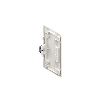 EINDPLAAT WANDGOOT WIT BE1308.3 133X66MM-NIEDAX
