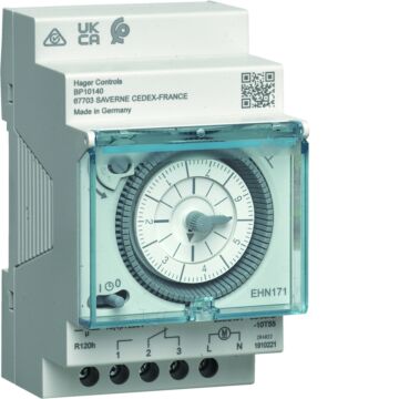 Elektromecha Weekprogramma Gangreserve 1 W 16A-HAGER