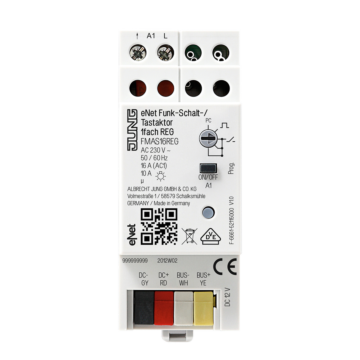eNet schakelactor 1-kanaals, DIN-rail-JUNG