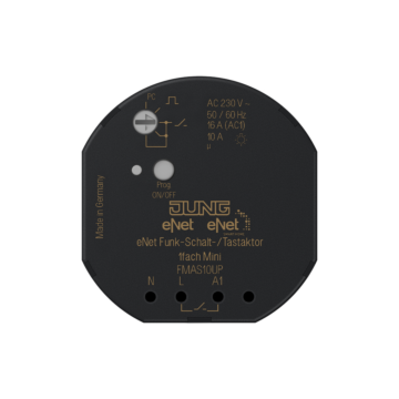 eNet schakelactor 1-kanaals, inbouw-JUNG