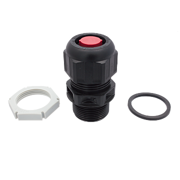 Ex-kunstst. blindwartel met moer M25x1,5-SCHUCH